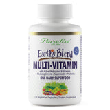 Paradise Herbs Earths Blend: bouteille de multivitamines prête pour la vitalité quotidienne.