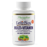 Paradise Herbs Earth's Blend: gelules quotidiennes avec fer pour soutien nutritionnel.