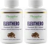 Paradise Herbs Eleuthero Extrait : bouteille prête à l'emploi pour soutenir énergie et concentration naturellement.