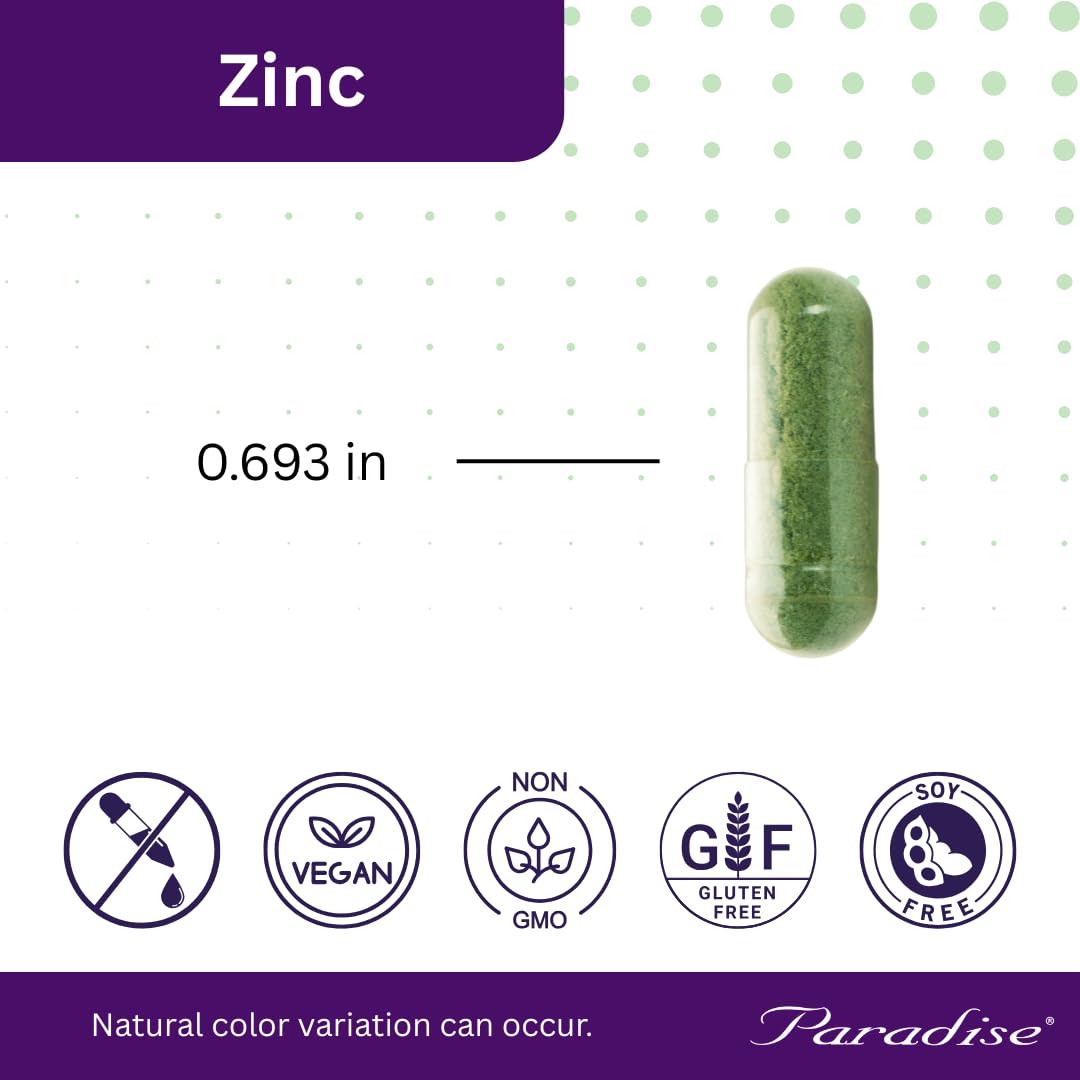 Gélules Paradise Herbs Zinc, intégration facile dans une routine quotidienne