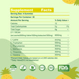 Parhaat EAA Gummies: gommes ananas, texture moelleuse et savoureuse.