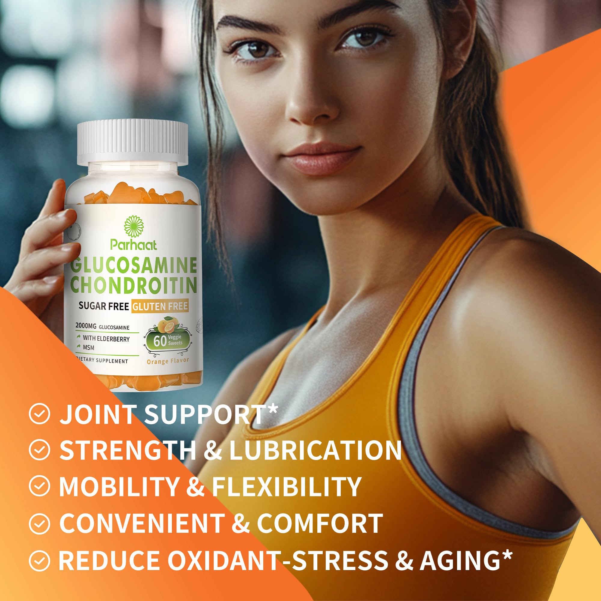 Parhaat emballage glucosamine-chondroïtine visuel 4 — format pratique à emporter.