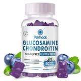 Parhaat Glucosamine Chondroitin Gummies en bouteille, soutien potentiel des articulations et mobilité