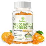 Parhaat Gummies glucosamine-chondritoine avec MSM et sureau, bouteille prête pour articulations