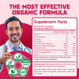 Dosage quotidien simple: deux gommes Parhaat Magnésium Glycinate pour une routine simple.