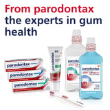 Parodontax lutte contre la plaque autour de la ligne gingivale