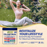 Parrox Colostrum Poudre fabriqué aux États‑Unis selon des normes élevées.