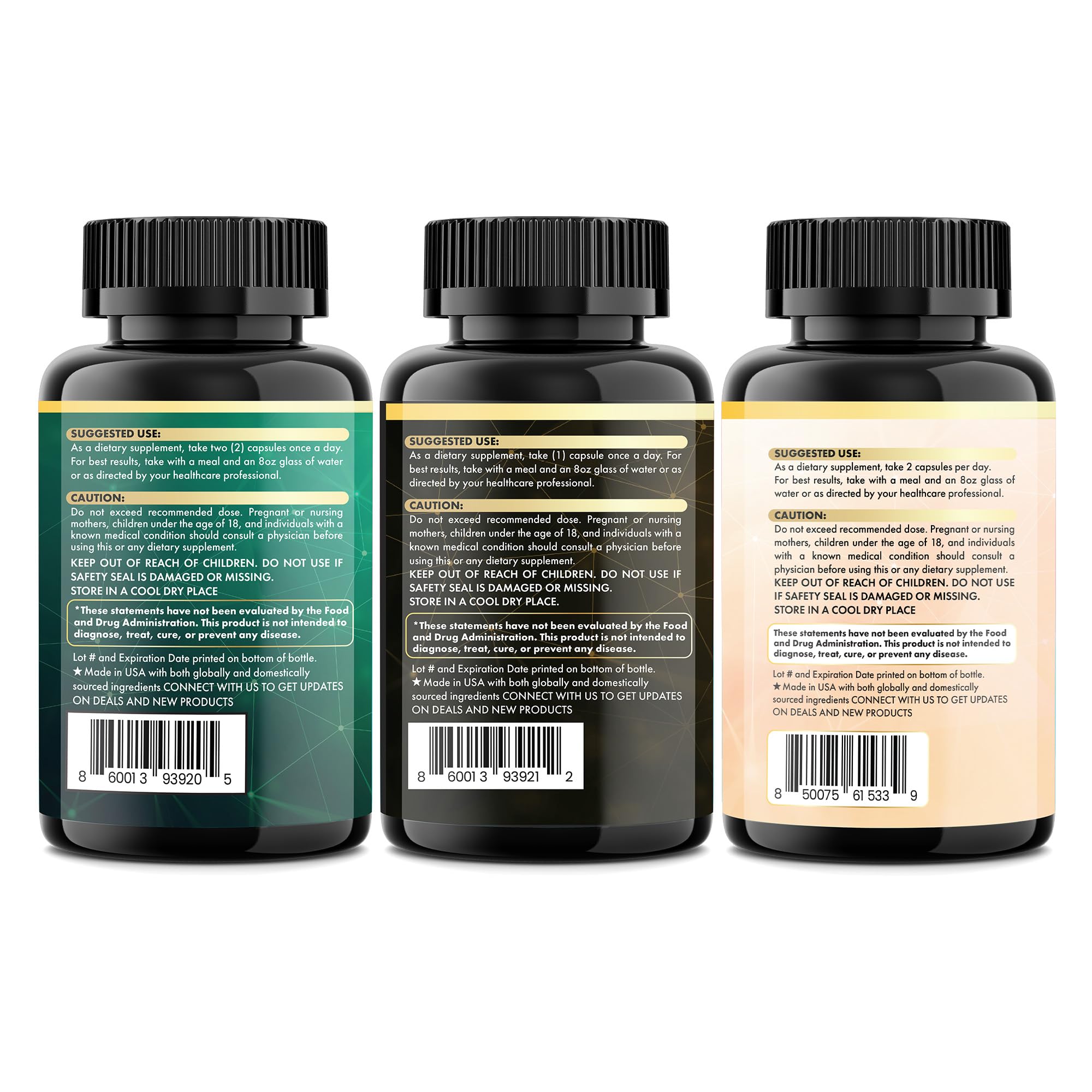 Parrox Complete Vitality Trio – rhodiola et cordyceps pour performance et récupération.