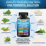 Parrox Corti-Smooth : ginkgo-biloba pour une clarté mentale potentielle.