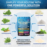 Parrox Corti-Smooth Gommes avec L-Theanine et Ashwagandha pour le calme.