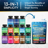 Parrox Corti-Smooth Gommes saveur fruits rouges framboise et fraise, douceur fruitée.