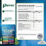 Parrox Corti-Smooth Gommes à prendre quotidiennement sans pilules.