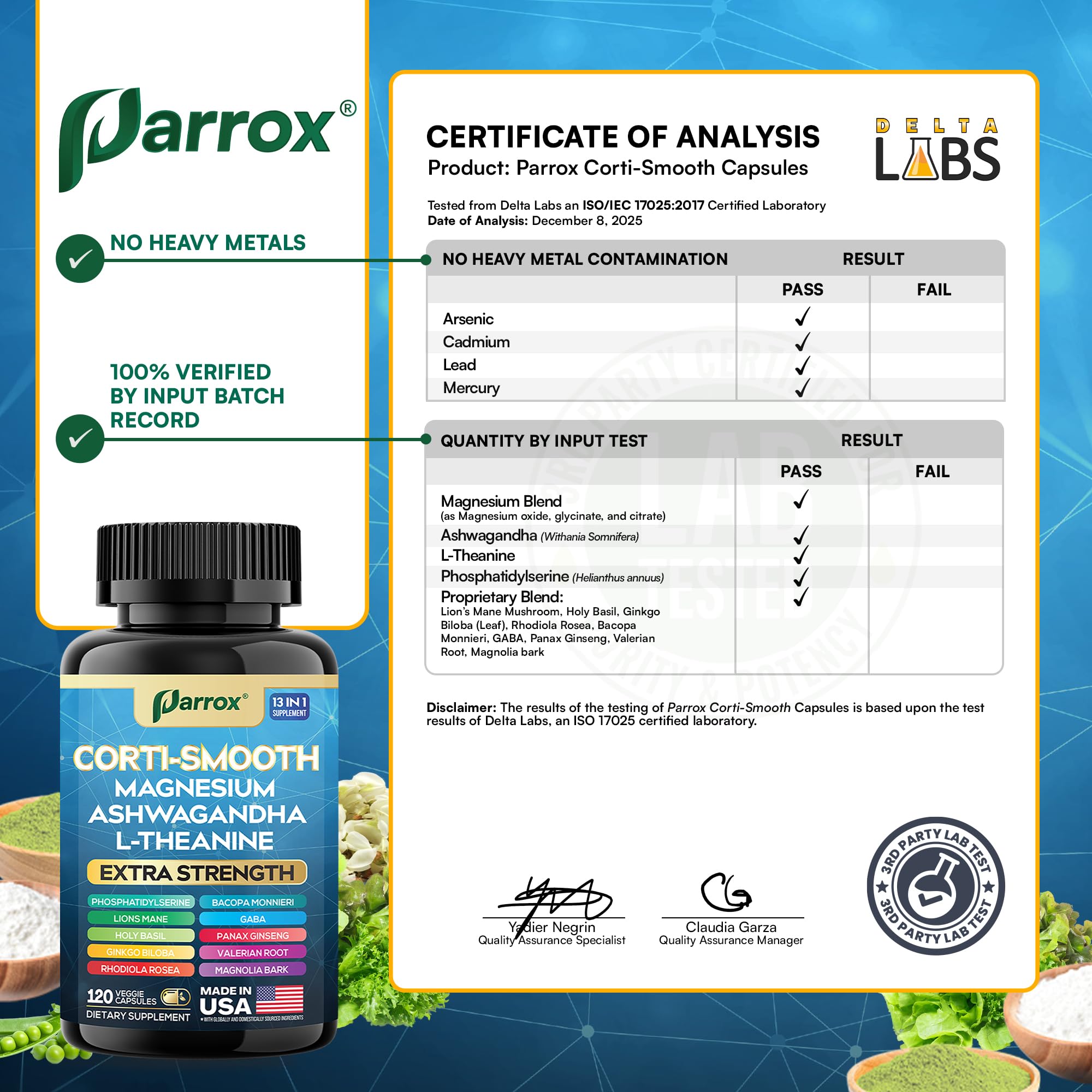 Parrox Corti-Smooth : utilisation quotidienne facilitée par les capsules.