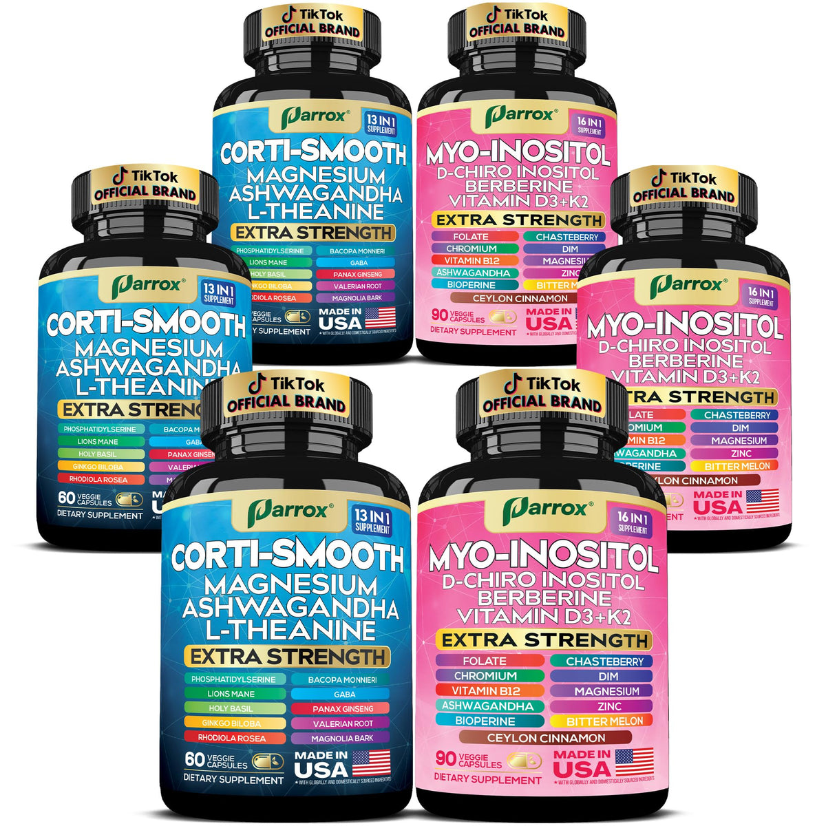 Parrox cortisol – capsules: soutien potentiel au stress quotidien