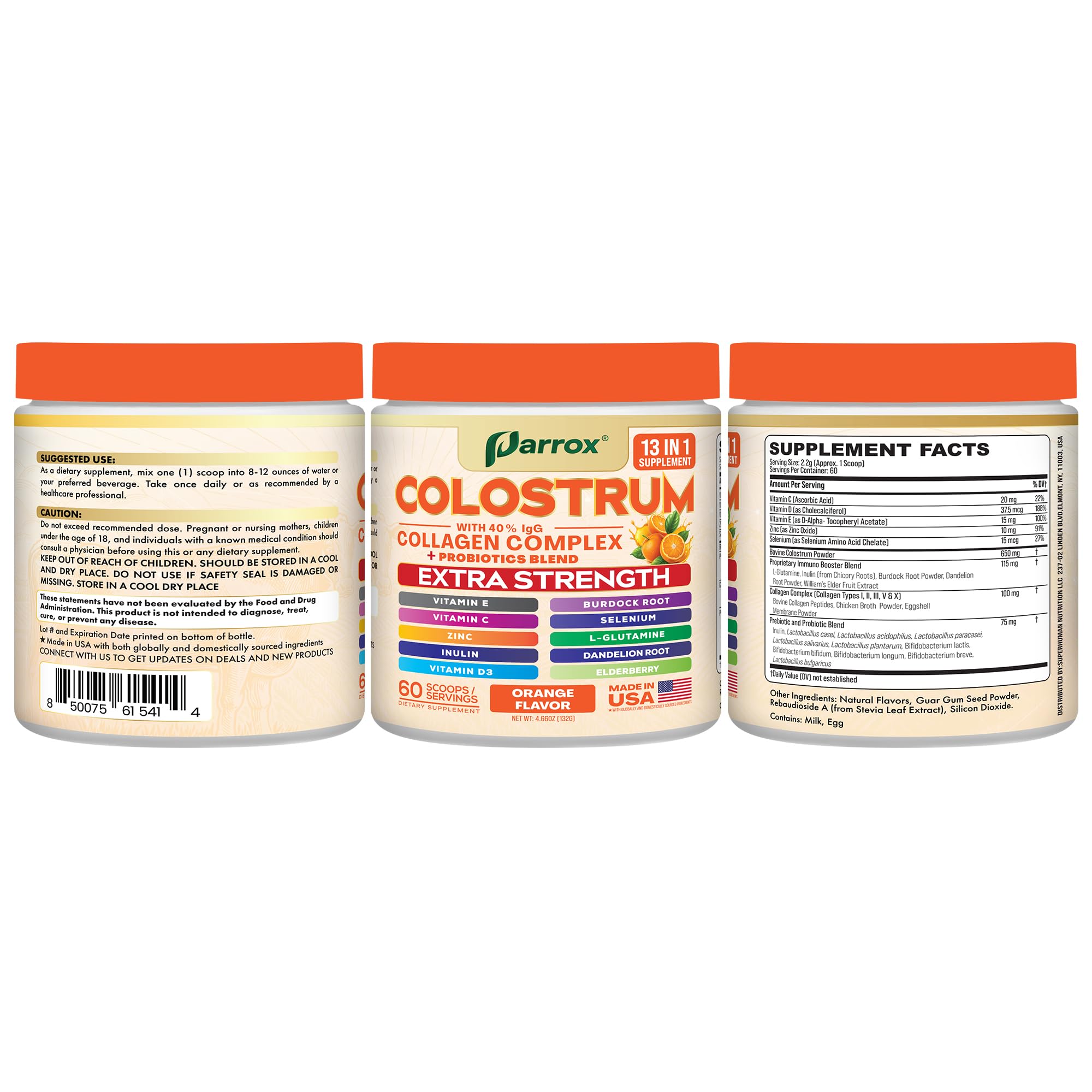 Fabriqué aux États‑Unis, qualité premium et sans additifs.