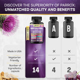 Parrox Resveratrol: chardon-Marie et plantes pour un quotidien équilibré.