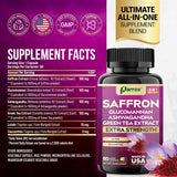 Parrox Saffron, capsules, dose quotidienne unique et pratique pour gagner du temps.