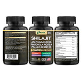 Parrox Shilajit 8 en 1 — Bienfaits quotidiens: soutien potentiel à votre routine.