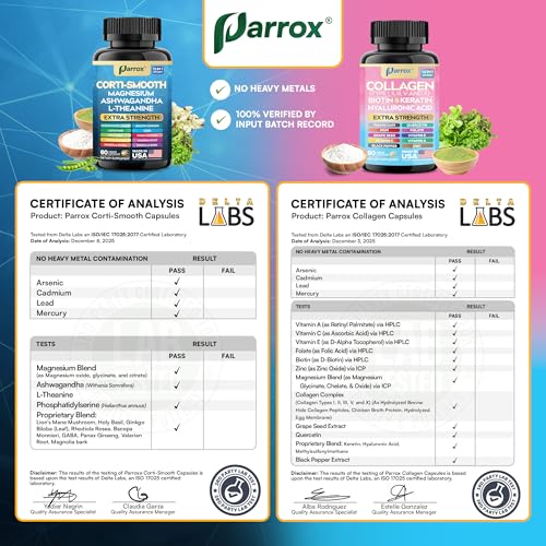 Parrox Shining Serenity Set – Kératine et Biotine, cheveux et ongles en santé.