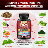 Parrox spiruline et curcuma, mélange nourrissant pour l'énergie.