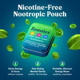 Parrox Zennies sachet extérieur, accessibilité pratique pour emporter facilement.