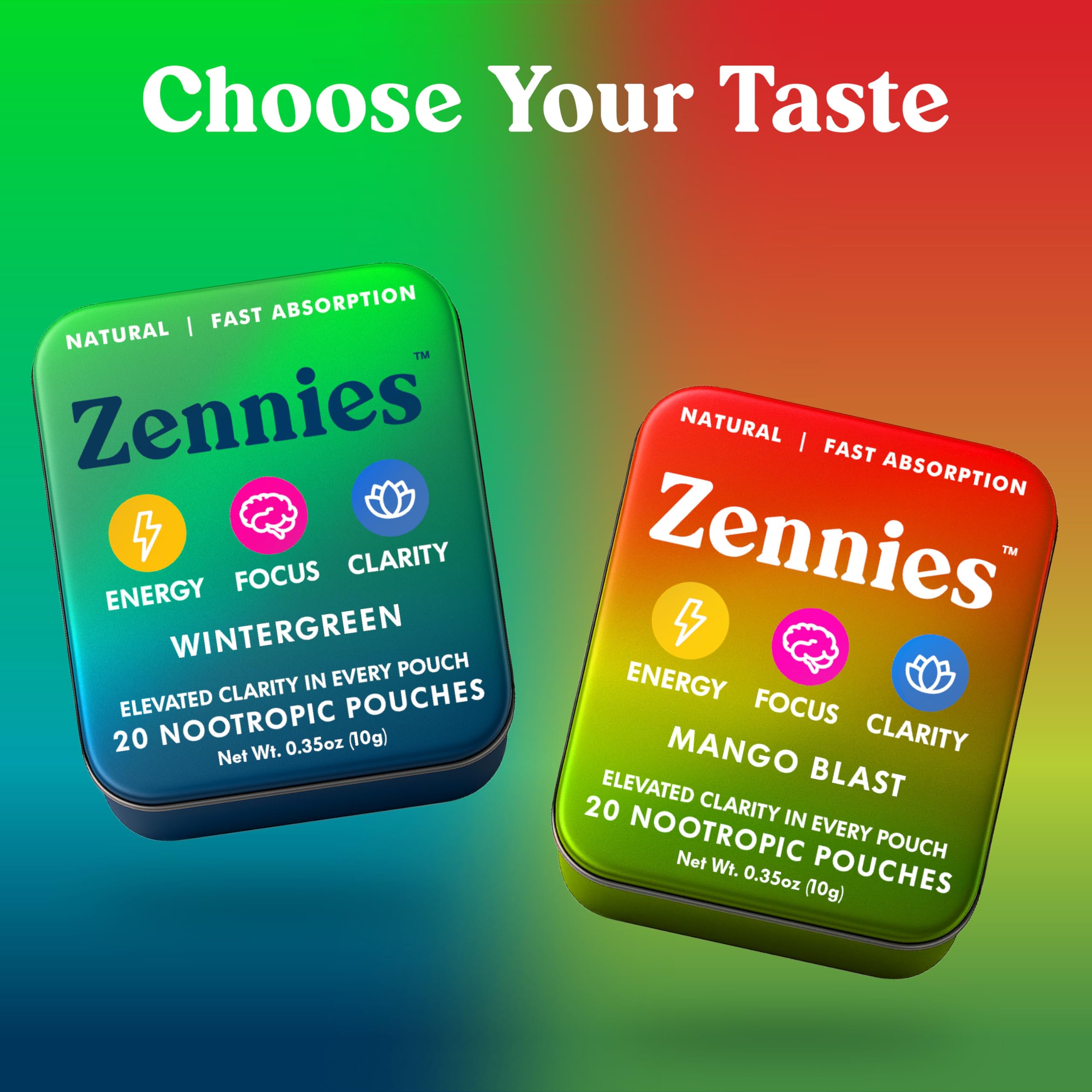 Parrox Zennies sans nicotine ni sucre, alternative saine et nette pour l’énergie.