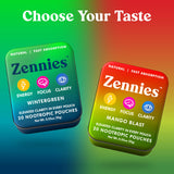 Parrox Zennies sans nicotine ni sucre, alternative saine et nette pour l’énergie.