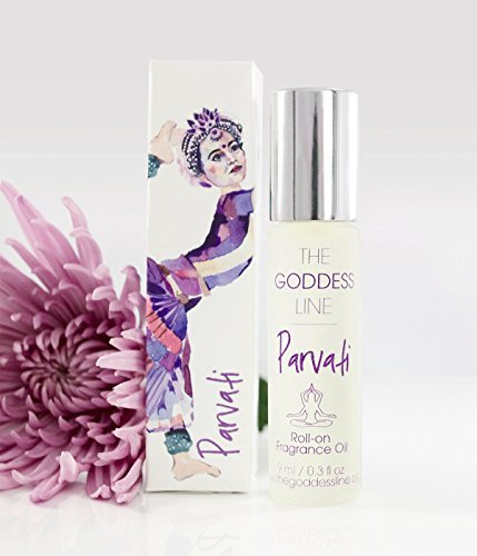 Parvati The Goddess Line – parfum roll-on, douceur vanillée et amande douce pour la détente.