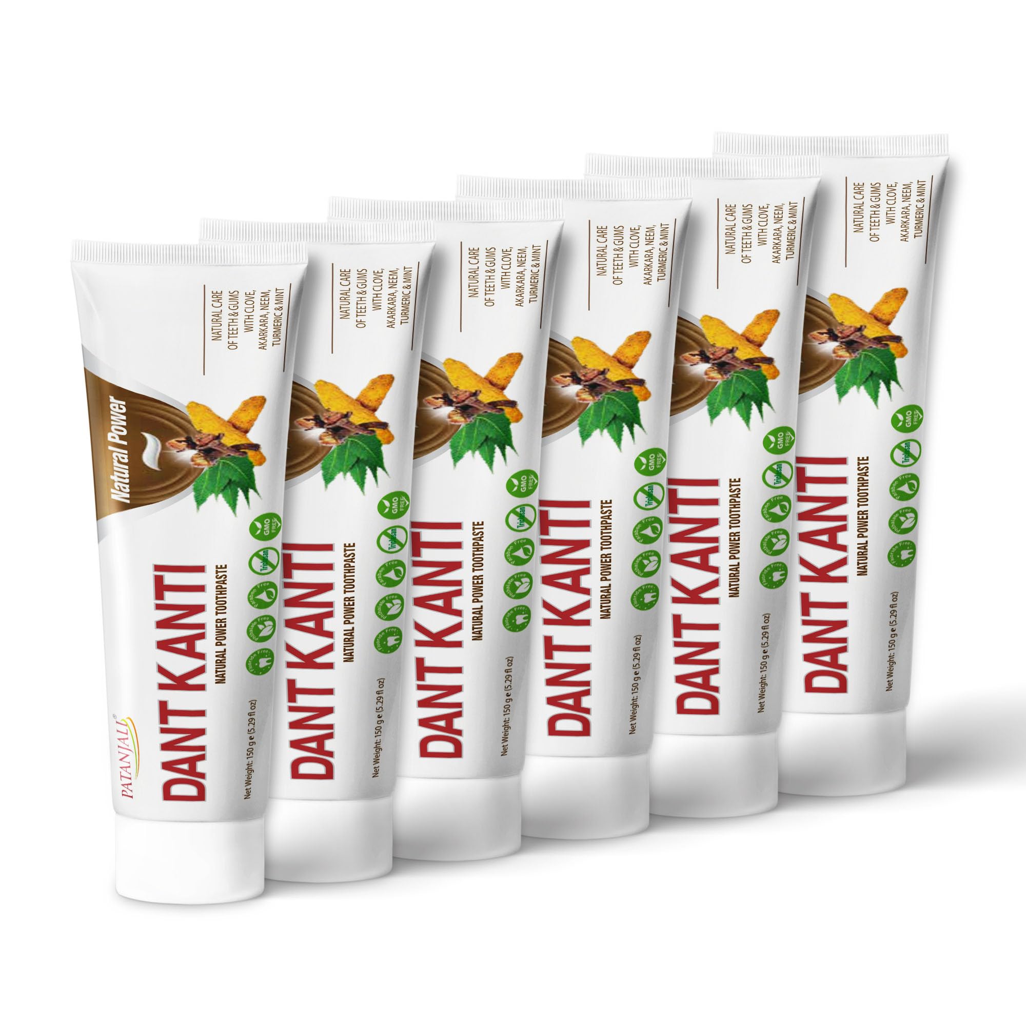 Patanjali Dant Kanti - routine familiale de brossage quotidien.