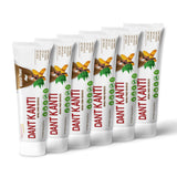 Patanjali Dant Kanti - routine familiale de brossage quotidien.