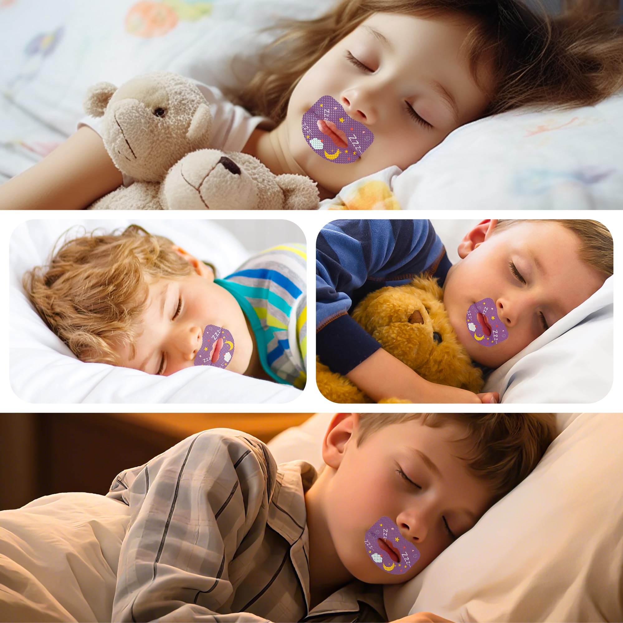 Patch correction respiration buccale boîte pratique, usage quotidien à domicile.