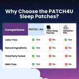 Patch4U Sleep Patch : diffusion transdermique naturelle sans passer par l estomac.