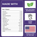 Patch4U Sleep Patch : réveil plus frais grâce à une nuit plus reposante.