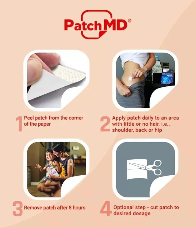 PatchMD Allergy Plus – pack de 30 jours pour une utilisation continue.