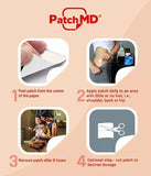 PatchMD Allergy Plus – pack de 30 jours pour une utilisation continue.