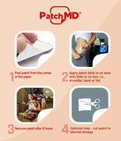 PatchMD Fer Plus : patch sans ingrédients indésirables pour plus de sérénité.