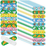 Bandages Patelai pour enfants avec motifs animaux colorés idéaux pour les petites blessures