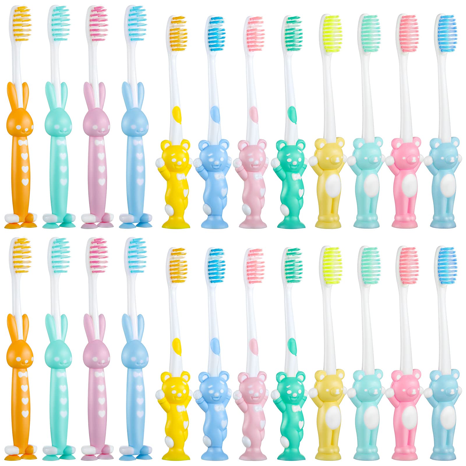 Brosse Patelai enfant Lapin bleu, nettoyage en douceur et jeu engageant.