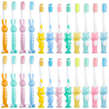 Brosse Patelai enfant Lapin bleu, nettoyage en douceur et jeu engageant.