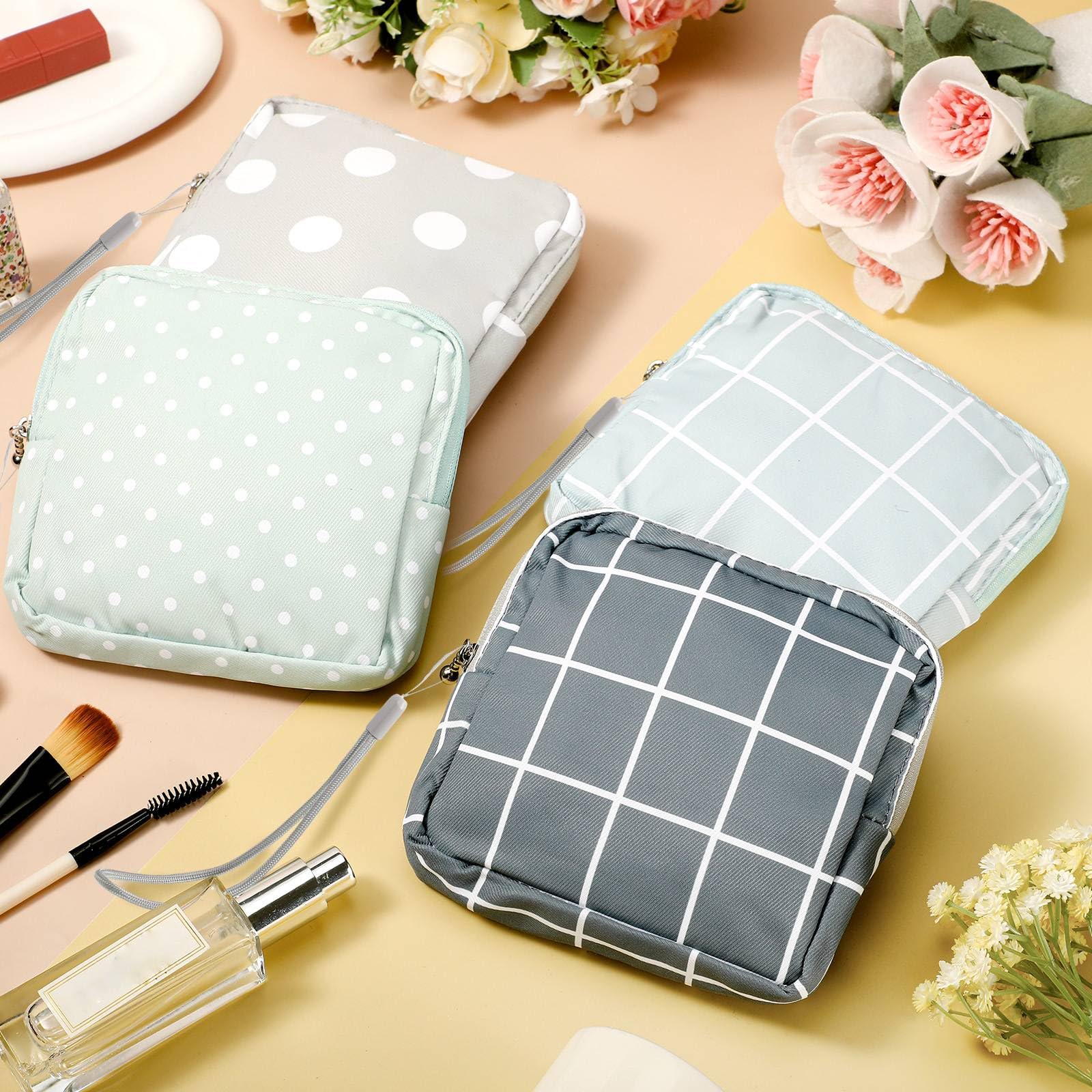 Paterr sacs-hygiene-designs-couleurs-vives, choix attrayant et repérage rapide.