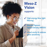 Patient One Meso-Z Vision: étiquette produit, garantie de pureté et de conformité.