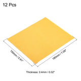 PATIKIL chiffon microfibre jaune pour lentilles et caméras, haute absorption