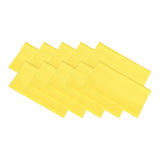 PATIKIL lunettes en microfibre jaune, nettoyage sûr sans rayures