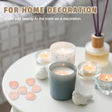 PATIKIL pierre cœur rose pour création de bijoux ou décoration intérieure.