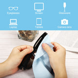 PATIKIL chiffon microfibre dans pochette vinyle, rangement pratique pour lunettes