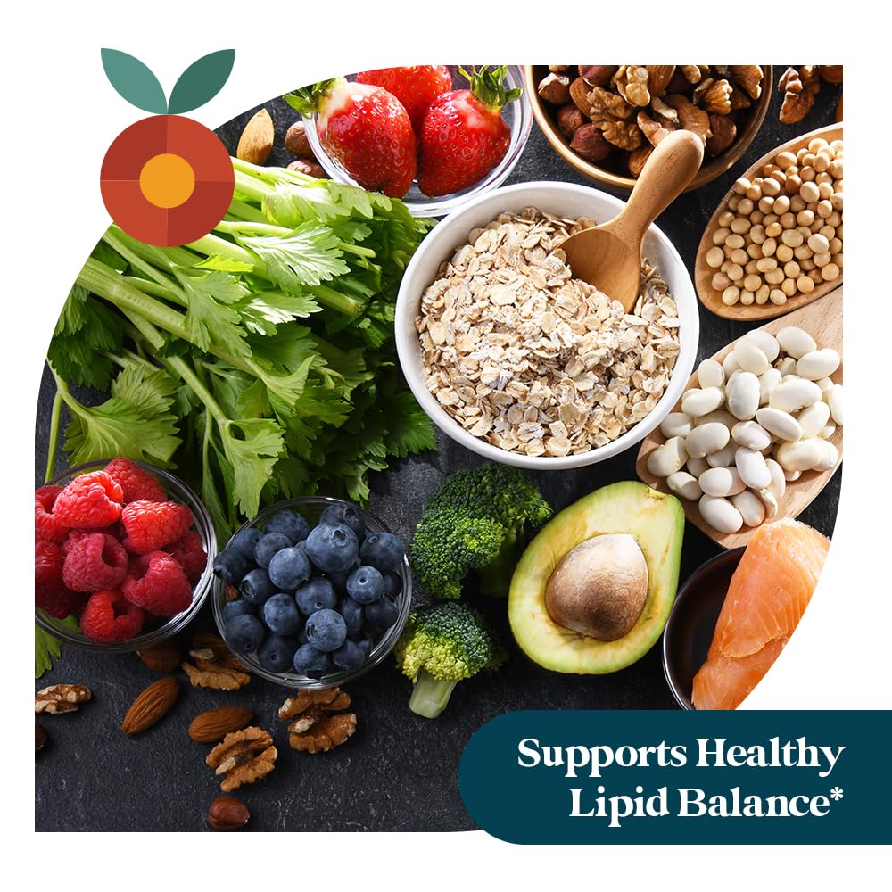 Pattern Wellness Cholesterol Complex – tableau ingrédients, compréhension rapide des nutriments clés.