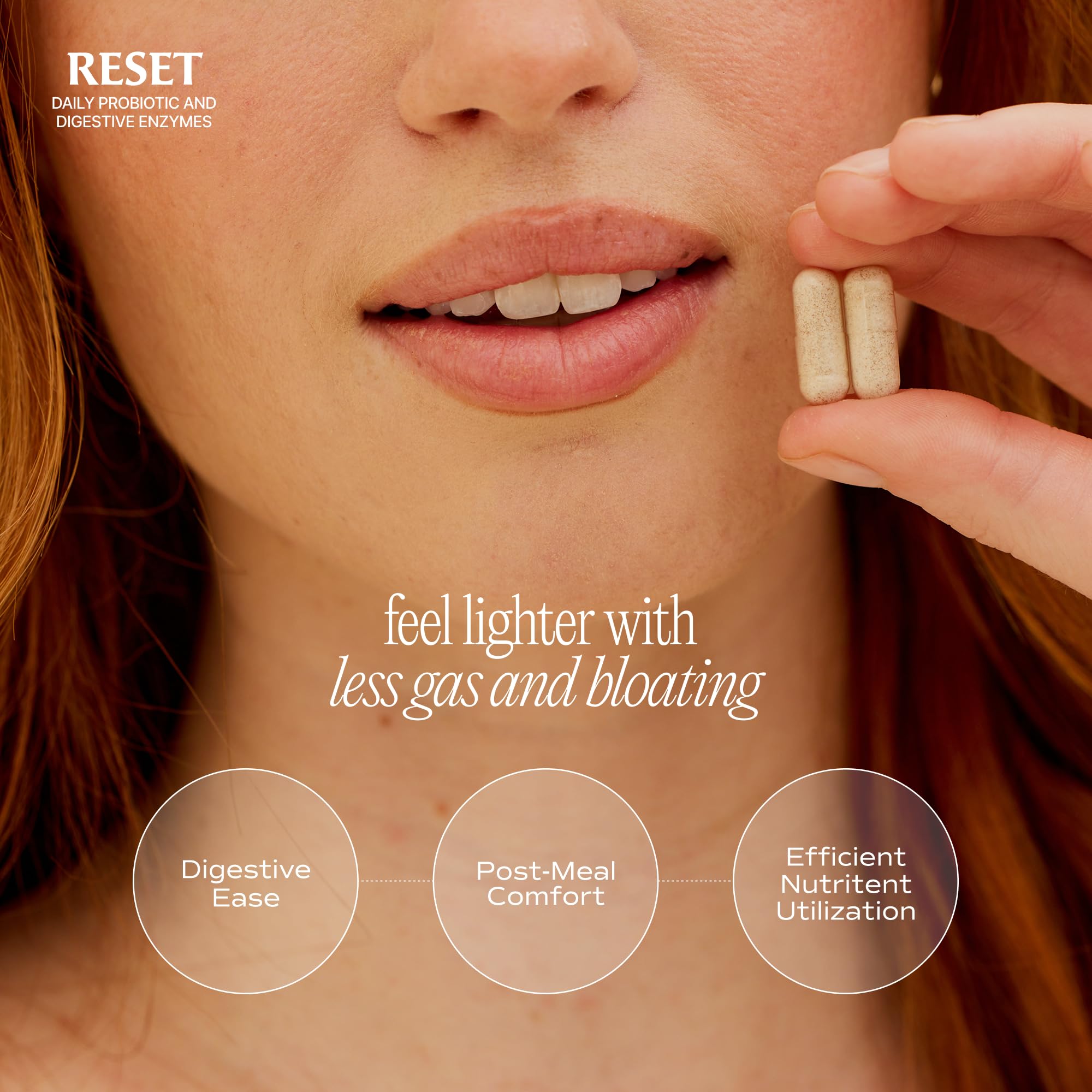 Paulina FITNESS Reset Daily: symbole vegan sur l'emballage