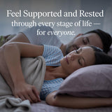 The 'Pause Life Sommeil — design élégant, symbole de soin nocturne et bien-être
