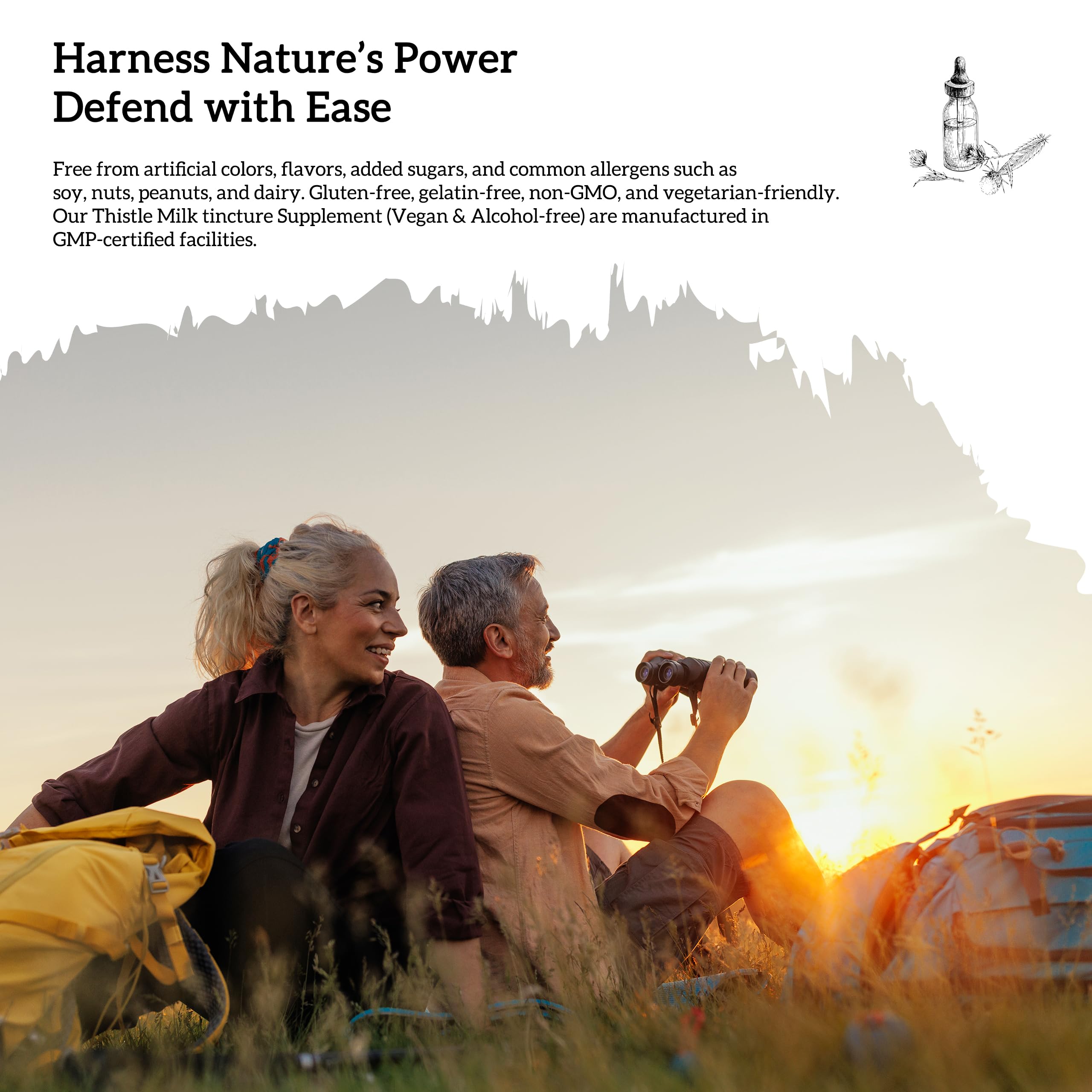 Ingrédients naturels PAYAOCZ: pissenlit, chardon-marie, curcuma, menthe et artichaut