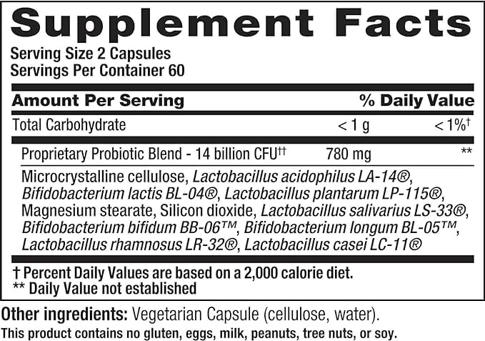PB8 Probiotic – Convient à toute la famille pour un soutien intestinal global.